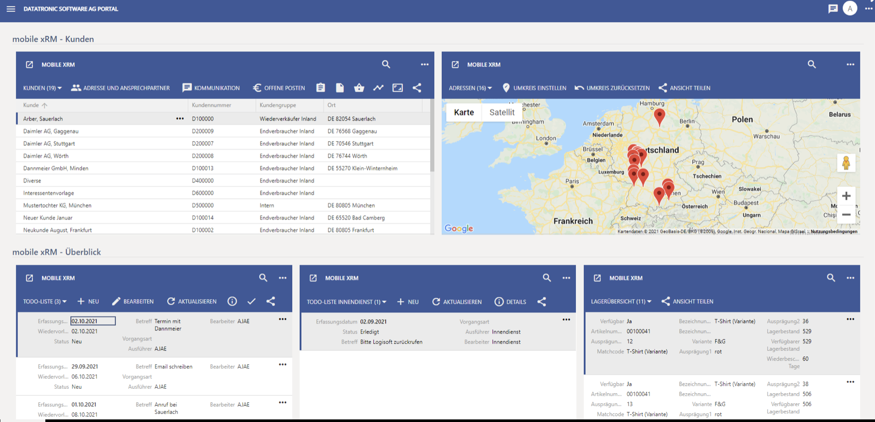 Mobile xRM - Das Vertriebscockpit für die Sage 100