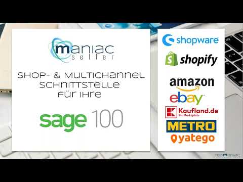 Sage 100 Shopware-Schnittstelle für erfolgreiche Onlinehändler - maniacSeller